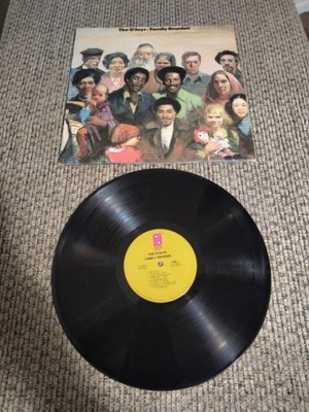 The O'Jays Family Reunion Gatefold Record LP Vinyl 1975 PZ 33807